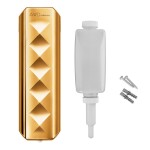 Nástěnný dávkovač mýdla 310ml, plast měď, AWD INTERIOR 21312 AWD02152132