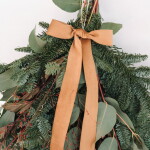 Bella Rose Sametová stuha 3 cm – hnědá (9 m), hnědá barva, textil