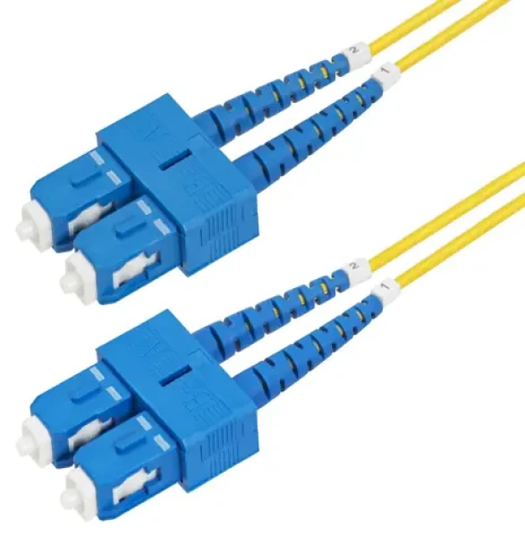 StarTech SC/SC OS2 3 m / Optický patch kabel / Singlemode duplex / 9/125 µm / 40G/100G / Bend insensitive (SMDOS2SCSC3M)