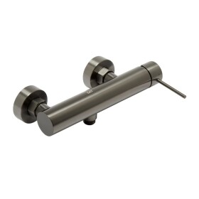 Sprchová baterie SAT Aurum bez sprchového setu 150 mm broušený gun metal SATBAUR268BGM SATBAUR268BGM
