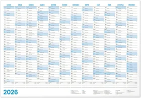 NOTIQUE Roční kalendář 2026, A2, 59,4 x 42 cm (PGN-35767)