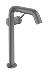 HANSGROHE - Tecturis S Umyvadlová baterie s výpustí Push-Open, CoolStart, EcoSmart+, kartáčovaný černý chrom 73370340
