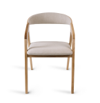 MURDIA trade s.r.o. Jídelní židle křesílko FRAME SOFT - dub MUR-FRAME-SOFT-DUB