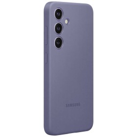 Samsung Silicone zadní kryt na mobil Samsung Galaxy S24 fialová
