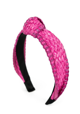 Dívčí čelenka Art Of Polo 23469 Horn Limetka 50-60 cm