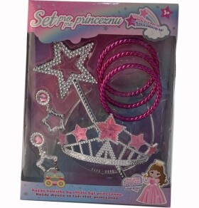 Set pro princeznu (s náramky, korunkou a náušnicemi)
