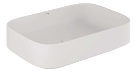 KLUDI - Resa S Umyvadlo na desku, 60x40 cm, matná bílá 58CW4053