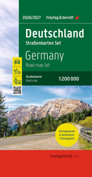 Německo 1:200 000 / sada automap 2026/2027