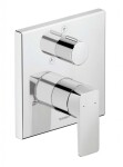 DURAVIT - Manhattan Baterie pod omítku, pro 2 spotřebiče, chrom MH4210012010