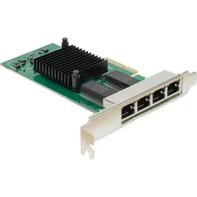 Inter-Tech ST-7238 / Síťová karta / 4x RJ45 / Gigabit / PCI Express / Intel I350 (77773010)