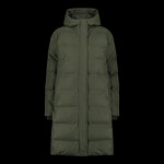 CMP dámská zimní bunda s kapucí, zateplená, nepromokavá, zelená (34K0096/F905) 48