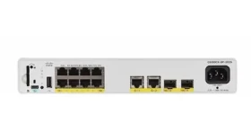 Cisco Catalyst 9000 Compact / Switch / 8x GbE / PoE+ 240W / Network Advantage (C9200CX-8P-2X2G-A)