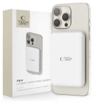 Tech-Protect LifeMag PB10 bílá / Powerbanka / MagSafe / 5000 mAh / 15W / USB-C