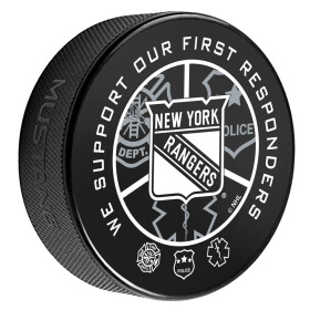 Mustang Puk New York Rangers NHL Printed First Responders