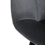 Barová židle, šedá, látka,AUB-X7015 GREY2