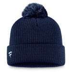 Fanatics Pánská zimní čepice Seattle Kraken NHL A/CAP Beanie Cuff Pom