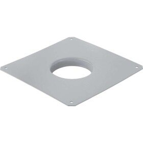 GEBERIT - Příslušenství Připojovací plech s ochranným víčkem, potažený PVC 388.124.28.1