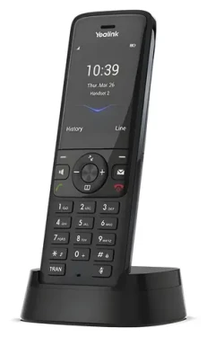 Yealink W78H černá / DECT ručka / pro Yealink W78P, W70B / 2.4" TFT / výdrž 166 h (1302023)