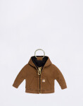 Carhartt WIP Mini Active Jacket Keychain Hamilton Brown