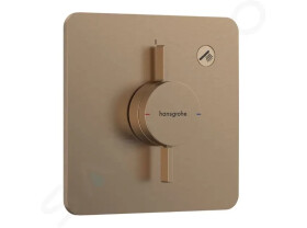 HANSGROHE - DuoTurn Q Sprchová baterie pod omítku, kartáčovaný bronz 75614140