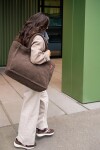 Taška přes rameno Reisenthel Softshopper Teddy chocolate