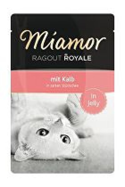 Miamor Cat Ragout kapsa Royale telecí v želé 100g