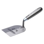 Zednická lžíce štukatérská, 80 mm kalená ocel STALCO PERFECT S-73058