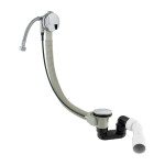 OMNIRES - CGS Sifon vanový automat komplet s napouštěním chrom /CR/ TK152-3.01+64-SCR