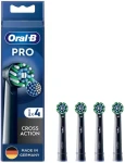 Oral-B 860236 Cross Black / Náhradní hlavice pro sonický zubní kartáček / 4 ks (860236)