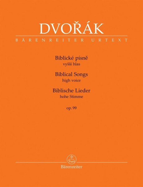 Biblické písně vyšší hlas, op. 99