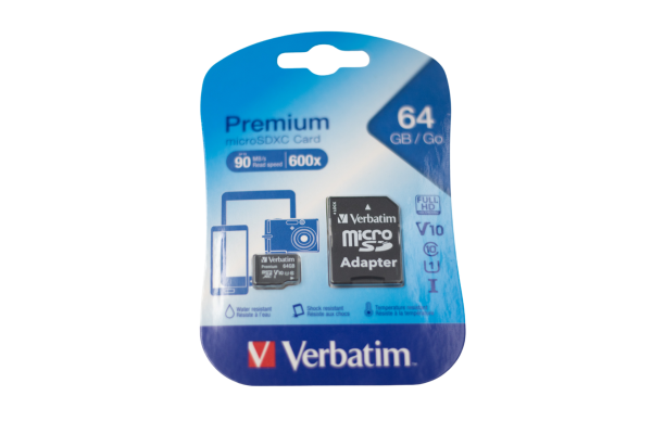 Paměťová karta Verbatim Micro SDXC 64GB (44084)