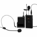 MOZOS MIC-UHF-SET černá / klopový mikrofon / bezdrátový (MIC-UHF-SET)