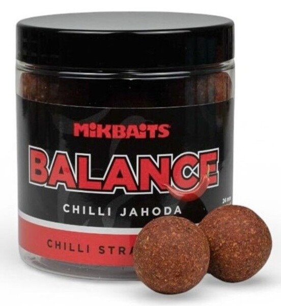 Mikbaits Boilies Chilli Chips Balance Chilli Jahoda 250ml,Mikbaits Boilies Chilli Chips Balance Chilli Jahoda 250ml