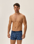 Pánské boxerky 3PACK Jarl 41930-MLC Jeans modrá vzor - Henderson modrá mix L
