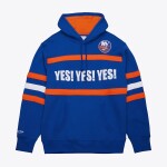 Mitchell & Ness Pánská mikina New York Islanders NHL Head Coach Hoodie Current Logo Velikost: XL