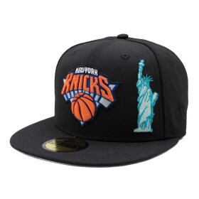 New Era Pánská kšiltovka New York Knicks NBA Statue of Liberty 59FIFTY Fitted Velikost: 7 1/4