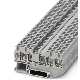 Phoenix Contact 3036233 řadová svorka pro konstrukční prvky 5.2 mm pružinová svorka šedá 50 ks