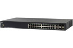 Cisco SG550X-24 / Gigabit Switch / 24x RJ-45 / 2x SFP+ / 2x Combo SFP+ / QoS / VLAN (SG550X-24-K9-EU)