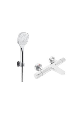 Vanová baterie SAT se sprchovým setem 150 mm chrom SATBST222SET SATBST222SET