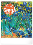 Nástěnný kalendář Vincent van Gogh 2025, 30 34 cm