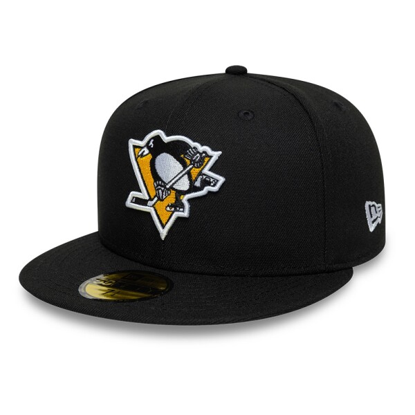New Era Pánská kšiltovka Pittsburgh Penguins NHL Basic Logo 59FIFTY Fitted Velikost: 7