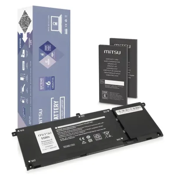 Dell Inspiron 5400, 5401, 5402, 5406, 5501, 5508 / Baterie pro notebook / H5CKD / 15,2V / 3600 mAh / 55 Wh (BC/DE-3510-H5CKD)