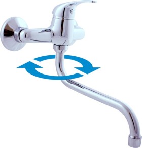 RAV Slezák - SÁZAVA - Umyvadlová/dřezová baterie, Chrom, 100 mm, SA501.0/22