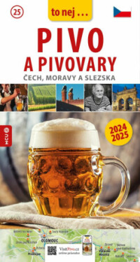 Pivo pivovary Čech, Moravy Slezska kapesní průvodce/česky Jan Eliášek