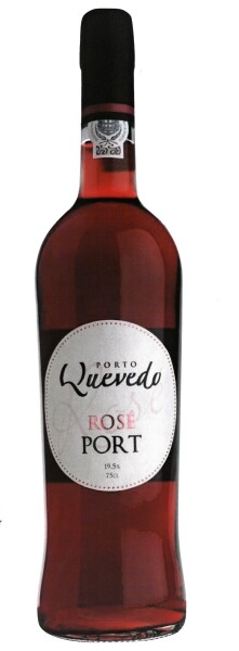 Porto Quevedo Rosé Port, 18,5%, 0,75L (kazeta + 2 skl.)