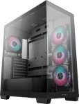 Deepcool CG580 4F ARGB černá / Skříň / 2x USB 3.2 Gen2 + USB-C / průhledná bočnice / bez zdroje (R-CG580-BKADA4-G-1)