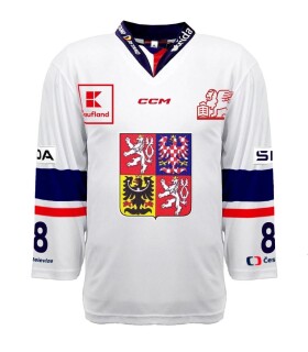 Nový dres české hokejové reprezentace 2023/2024 CCM PRO Authentic bílý Velikost: