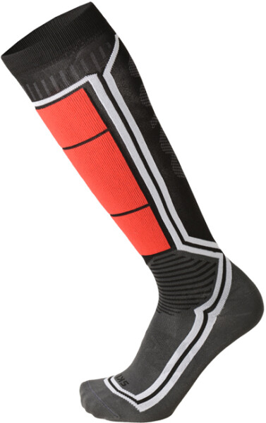Kompresní podkolenky Mico CALZA SKI ARGENTO X-STATIC LIGHT WEIGHT Velikost textilu: S
