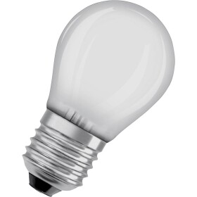 OSRAM 4058075435124 LED Energetická třída (EEK2021) E (A - G) E27 klasická žárovka 4 W = 40 W studená bílá (Ø x d) 45 mm x 77 mm 1 ks
