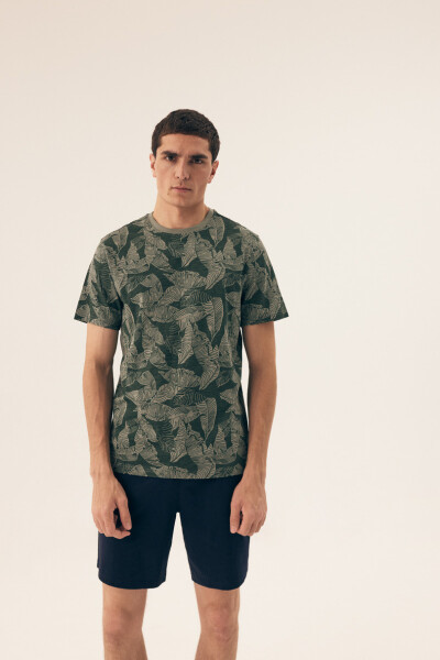 PÁNSKÉ PYŽAMO SOUTH 42599 SS25 GREEN-GRENADE XL